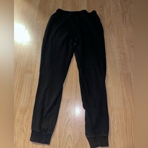Nike Black Sweatpants with White Logo